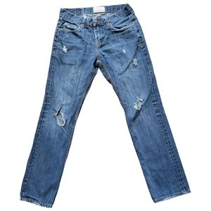 AEROPOSTALE Mens Jeans Ripped Slim Straight Size 30/30